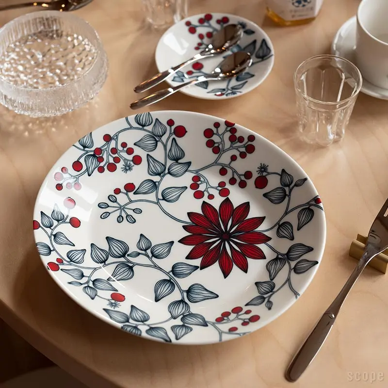 アラビア-ルノオーバルプレート